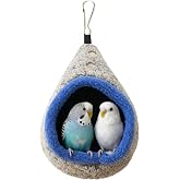MuYaoPet Bird Nest Parrot Bed Hut Hammock for Parakeet Cockatiel Love Bird | Suit for Conure Cockatoo Budgie and Small Animal Like Hamster Sugar Glider;Parrot Hanging Bed Hideout Bird House
