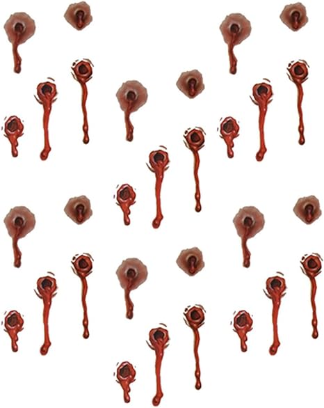 Amazon なまなましい 傷跡 タトゥー シール リアル 大量 セット パーティー おもしろ ジョーク グッズ D 銃創 6枚 コスプレ 仮装 通販 Amazon なまなましい 傷跡 タトゥー シール リアル 大量 セット パーティー おもしろ ジョーク グッズ D 銃創 6枚 コスプレ 仮装 通販