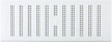 MAP Adjustable Plastic Air Vent Grille With Flyscreen White 9 x 3 view 1