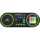The Next Beat by Tiesto Kids DJ Mixer, Jog Wheel, Tempo Slider, LED Pads | 9 Exclusive Melodies &amp; Basslines, 9 Bonus Sound Effects, Hands-On Rhythm Play, No DJ Experience Needed