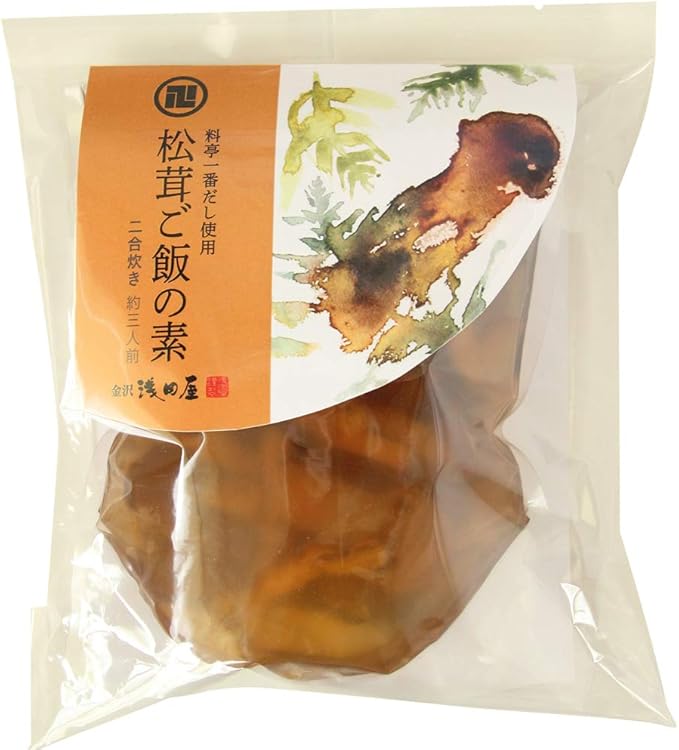 Amazon 金沢浅田屋 炊き込みご飯の素 松茸ご飯の素 ２合用 期間限定 金沢浅田屋 おこわ 炊き込みご飯 通販