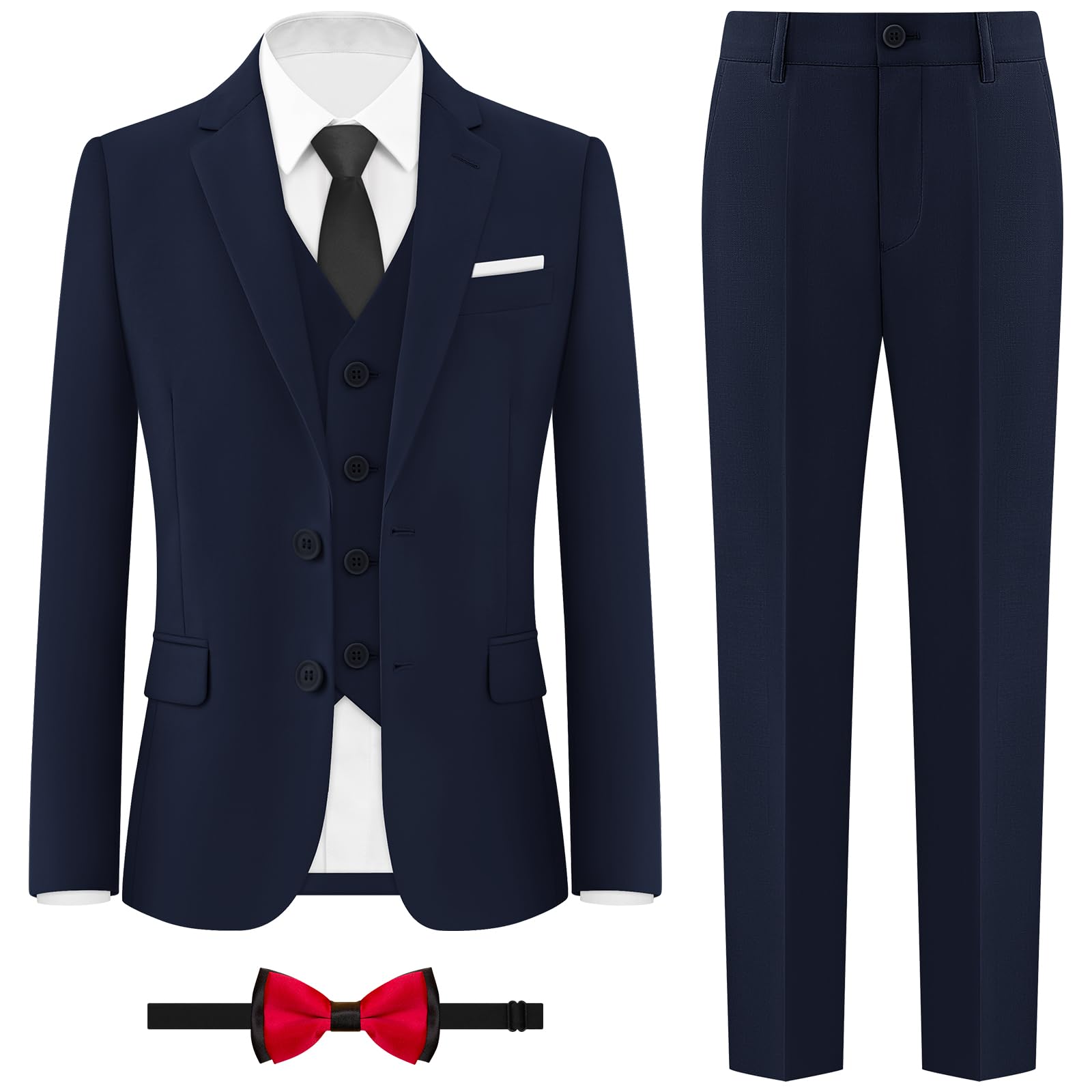 Photo 1 of ELPA ELPA Boys Navy Blue Suit for Teen Boy Suit Size 10