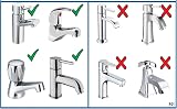 Croydex Freeway Shower Attachment 1m Hose Tap Connector High Low Pressure view 7