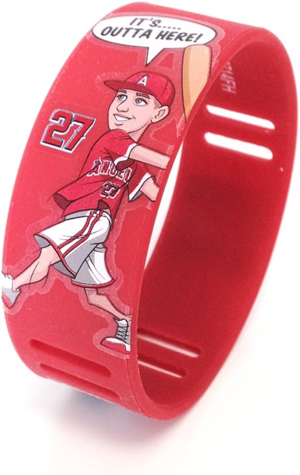 Backyard Sports MLB Mojo Bands Los Angeles Angels Mike Trout Armband Toy