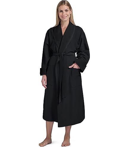 Amazon.com: Kassatex SRK-149-SSG Spa Robe, Silver Sage
