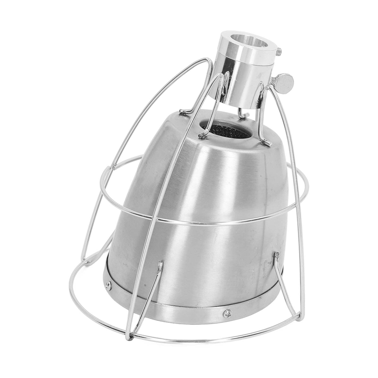 Fdit Stainless Steel Culinary Torch Attachment Handheld Broiler Smokeless Searing Melting Cooking Torch for Home Kitchen BBQ Restaurants Camping