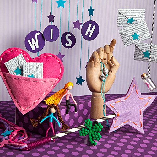 Craft-tastic â€“ Wishing Kit â€“ Craft Kit Includes 8 Wishing-Themed Projects