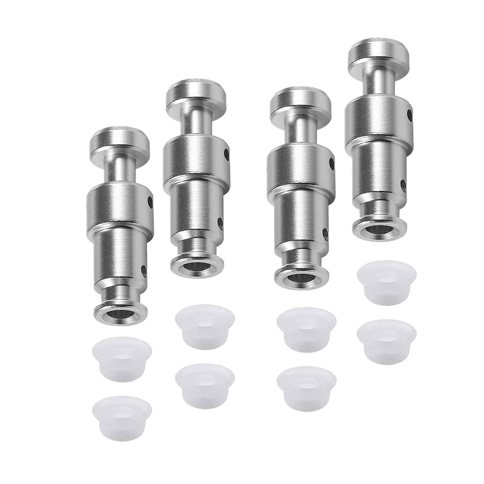 Float Valve and Gasket Set, 4pcs Instant-Pot Float Valve with 8 Sealer Gasket Pressure Cooker Replacement Parts for Duo 3, 5, 6 Qt Duo Plus 3, 6 Qt Ultra 3, 6, 8 Qt Lux 3 Qt