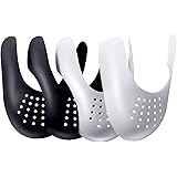 Crease Protectors, 3 Pairs Shoes Guard Toe Box Wrinkle Protector for Air Force 1, Jordan 1 Men’s 7-12/ Women’s 5-8 (2White &1