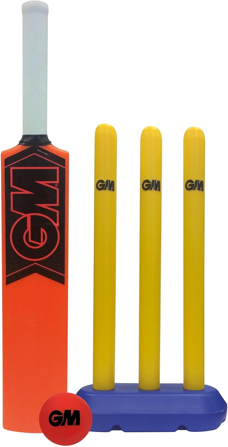 Gunn & Moore GM Opener Children Cricket Set Bat Ball Wickets All-Weather