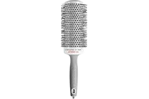 Olivia Garden Ceramic + Ion Speed XL - Extra-Long Round Thermal Hair Brush - Not Electrical - Professional Blowout Brush for Normal to Thick Hair
