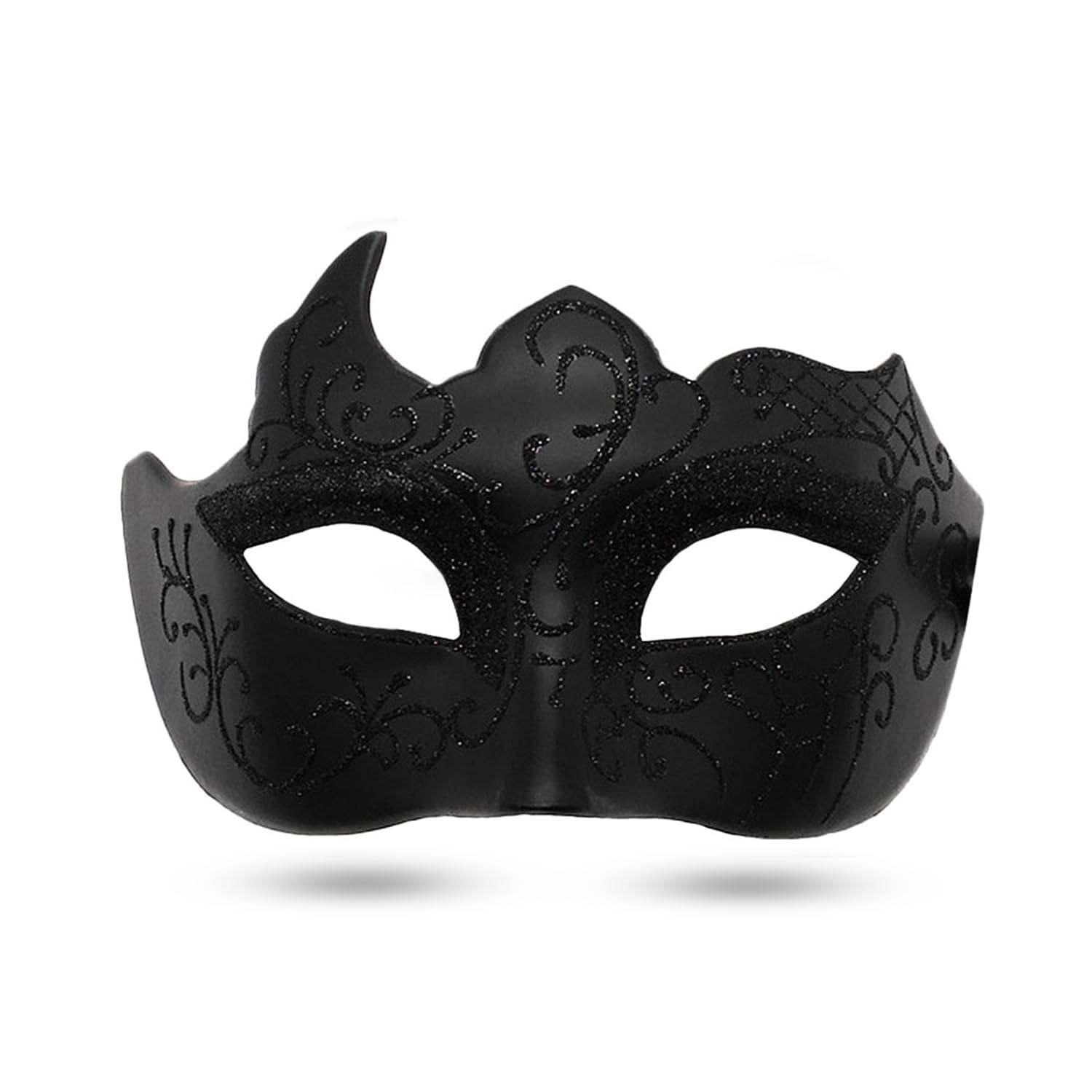 Photo 1 of Aqearl Masquerade Mask for Men Vintage Venetian Mask Halloween Mask for Party Prom Ball Costume Mask (Black)