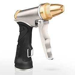Garden Hose Nozzle,Heavy Duty Metal High Pressure