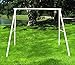 Flexible Flyer Lawn Swing Frame (Swing not Included), White