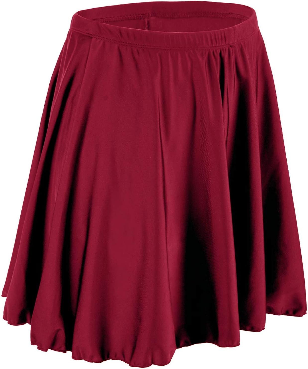 womens red swim skirt
