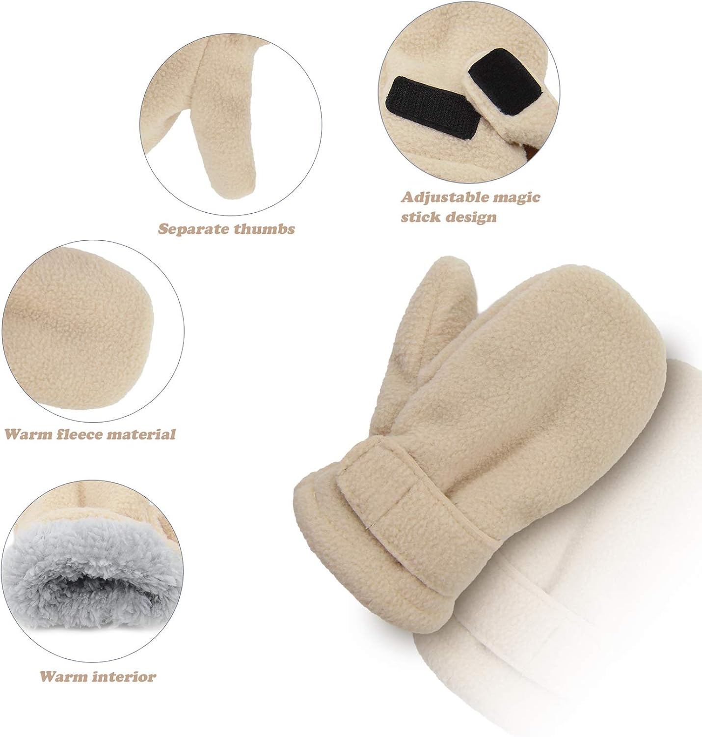 baby outdoor mittens