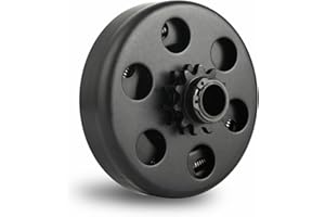 MOTOBULL Centrifugal Clutch 5/8 Inch Bore 11 Tooth for #35 Chain,Go Kart Clutch Compatible with Go Kart/Mini Bike (5/8" Bore 11 Tooth)