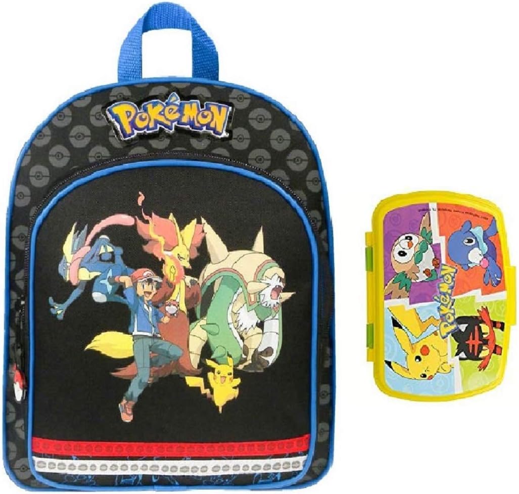 30 Cm Boite A Gouter Pokemon Sac A Dos Pokemon Sacs A Dos Enfant Sacs Scolaires Cartables Et Trousses Inzaboton Com