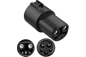 EYPINS J1772 to Tesla Charging Adapter, Fast Charging 80A 240V AC Charging Adapter Compatible with Tesla Model 3 Y S X,SAE J1772 Charger (SAE j1772 Charging Adapter for Tesla Cars ONLY)