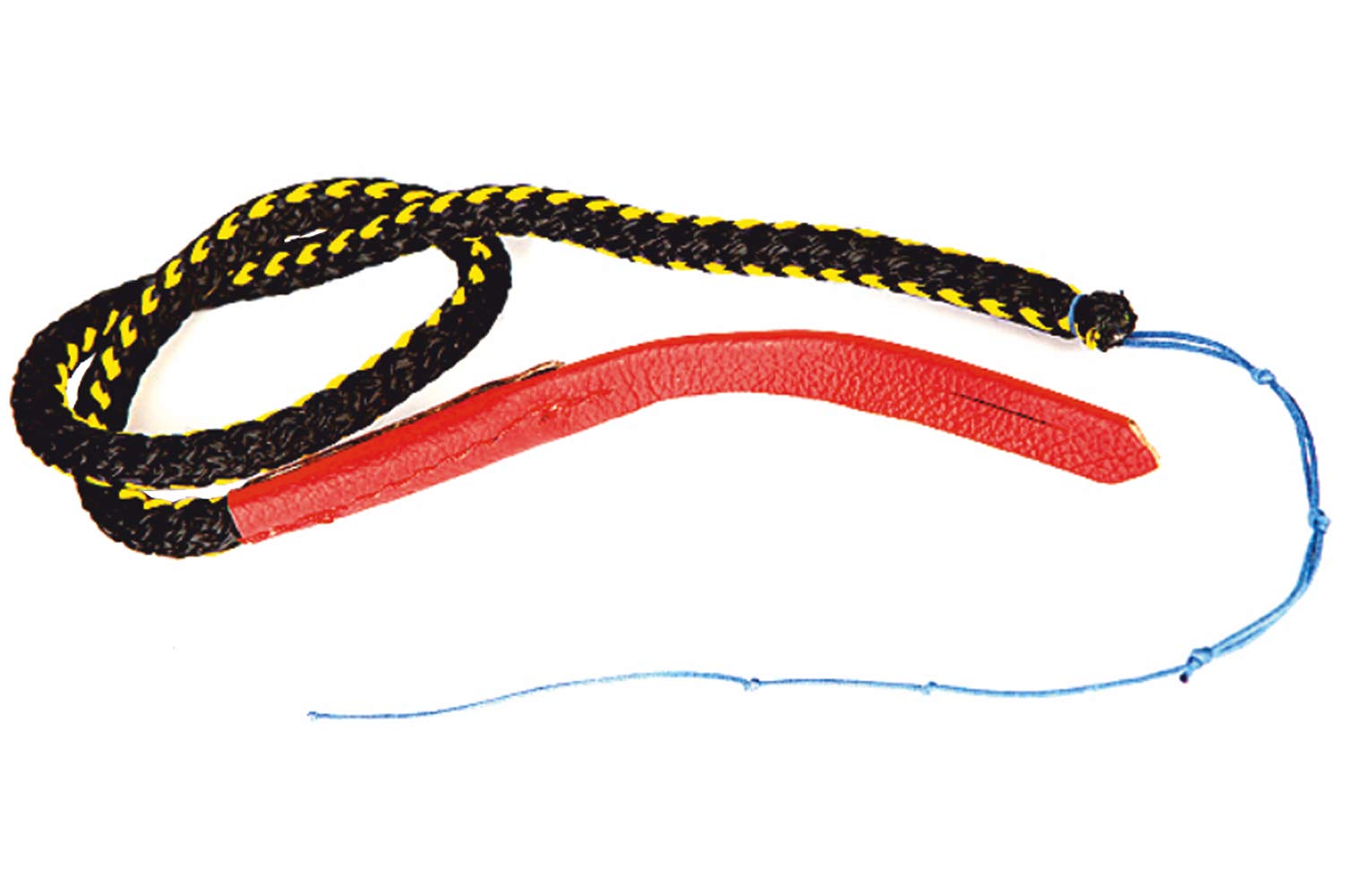 DINGO GEAR Shooting Link End, 50 cm, Mountable with Whip And Stick, Handmade of Cord And Leather Tip, 1 Pcs S02501