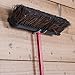 RAM-PRO 4 Black Wall Mount Screw-in Tool Holder, Utility U-Hooks 3-1/2”. Great for Garage/Workshop Storage. Hang Shovels, Rakes, Brooms, Garden Tools etc.