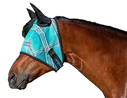 Kensington Signature Fly Mask w/Web Trim, Soft Mesh