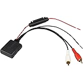 YONGJIANGXIA Bluetooth Module 2RCA Input for Car Stereo Wireless Play for Any Device with Bluetooth Function