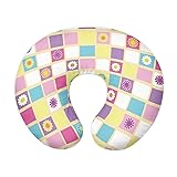 Mintulipy Nursing Pillow Cover Daisy and Plaid