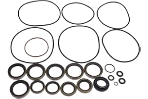 DUDSN Gearcase Lower Unit Seal Kit 5006373 Compatible with Johnson Evinrude 75-250 HP 396354, 434516, 437752, 437753, 438278, 439141, 5000411