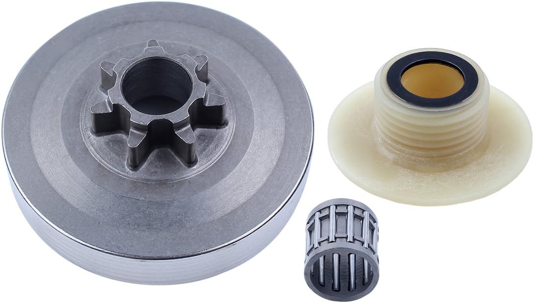 325-7T Clutch Bell Drive Spur Sprocket Drum Worm Gear for Chinese Chainsaw 4500 45cc 5200 52cc 5800 58cc Saws Spare Parts