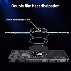 NOUKAJU Case for REDMAGIC 10 Pro/10S Pro/10 Pro