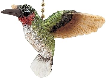 Clementine Designs Garden Hummingbird Bird Porch Deck Ceiling Fan