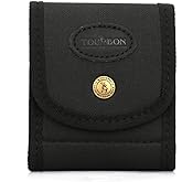 TOURBON Folding Rifle Cartridge Holder Ammo Wallet Pouch with Elastic Loops