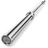 Olympic Barbell, 7ft 45 lb Barbell for Powerlifting and Weightlifting, 2000 lbs Weight Capacity 215K PSI Weight Bar Fit 2" Weights for Squat, Bench Press, Deadlift