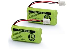 QBLPOWER BT-183342 BT-283342 BT-166342 BT-266342 BT-162342 BT-262342 Battery Compatible with CS6114 CS6419 CS6719 EL52300 CL80111 Cordless Phone(Pack of 2)