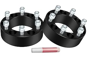 GDSMOTU 6x5.5 Wheel Spacers 6 Lug for C-h-e-v-y Silverado 1500, 2” 6x139.7 Wheel Spacers 14x1.5 Studs 108mm Fit for Sierra 1500 Express 1500 Tahoe Yukon Avalanche