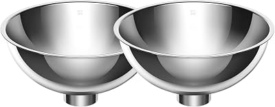 PETKIT Double Stainless Steel Cat Bowls Replacement Bowls 2 Pack