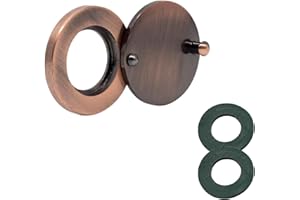 FANSHUGE Peephole Cover, Peep Hole Covers for Door - Home Security Privacy Protection with Self-Adhesive Installation Tools(Bronze)