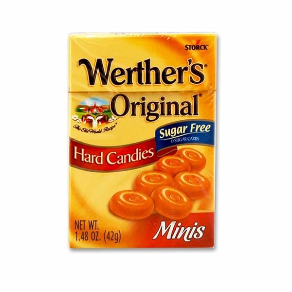 WERTHERS SUGAR FREE MINI CARAMEL CANDIES