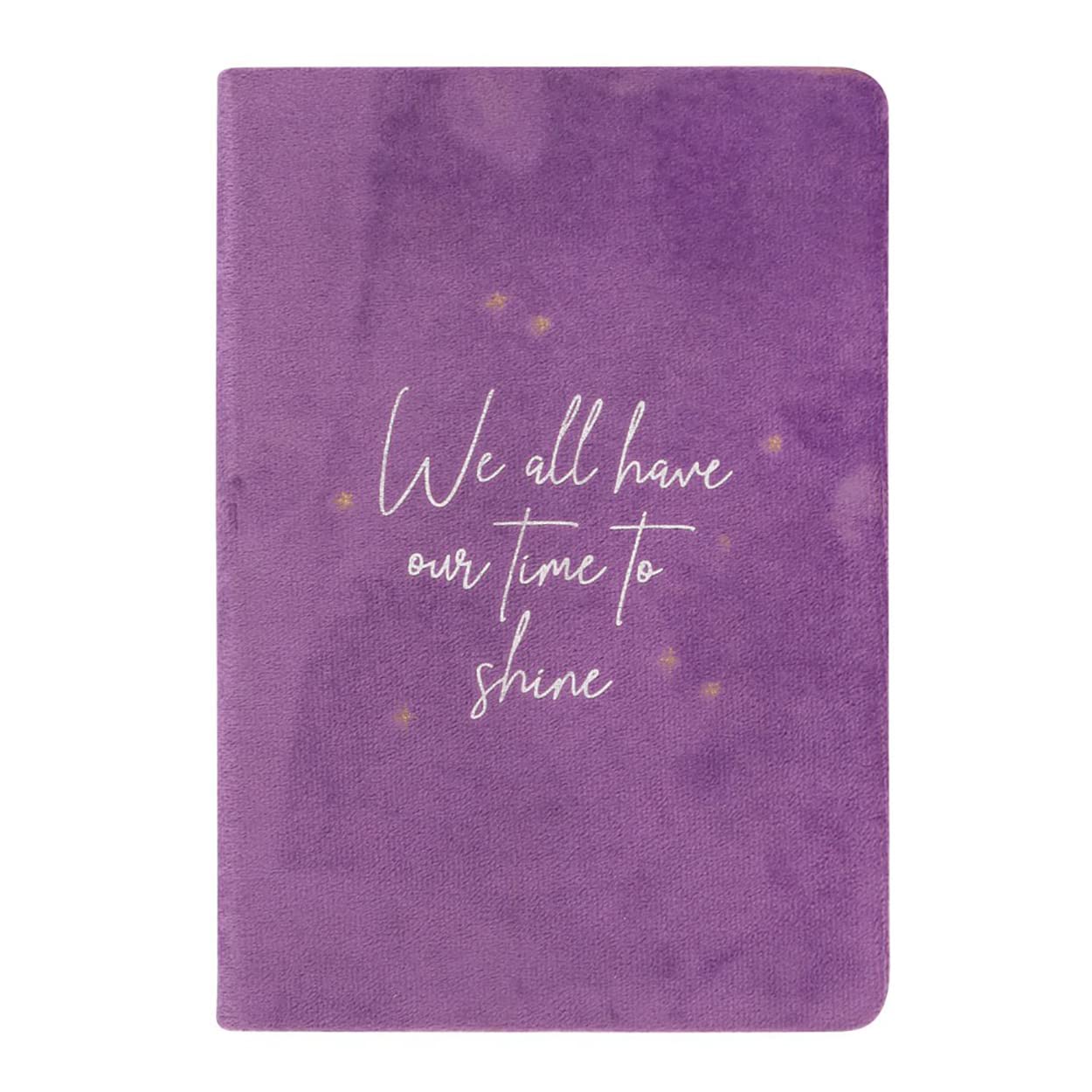Something Different ST_18731 Notebook, Purple, H21cm x W14.8cm x D1.7cm