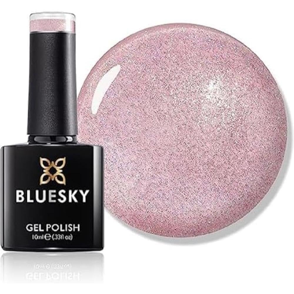 Bluesky Gel Nail Polish, Dreams Do Come True Ch12, Pink, Long Lasting, Chip Resistant, 10 ml (Requires Drying Under UV LED Lamp)