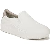 Dr. Scholl's Womens Time Off Slip On Sneaker White Sunset Snake 11 M