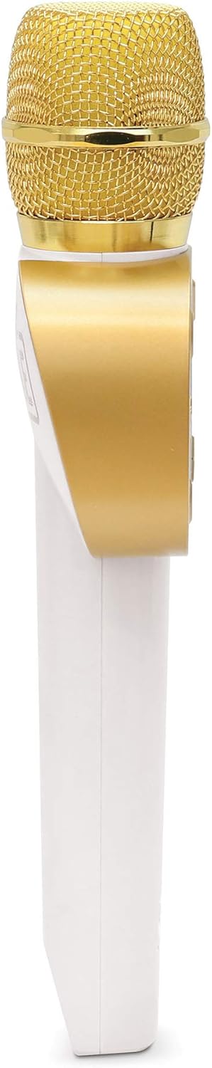 Singing Machine CPK545, Official Carpool Karaoke, The Mic, Bluetooth Microphone for Cars, White: Musical Instruments