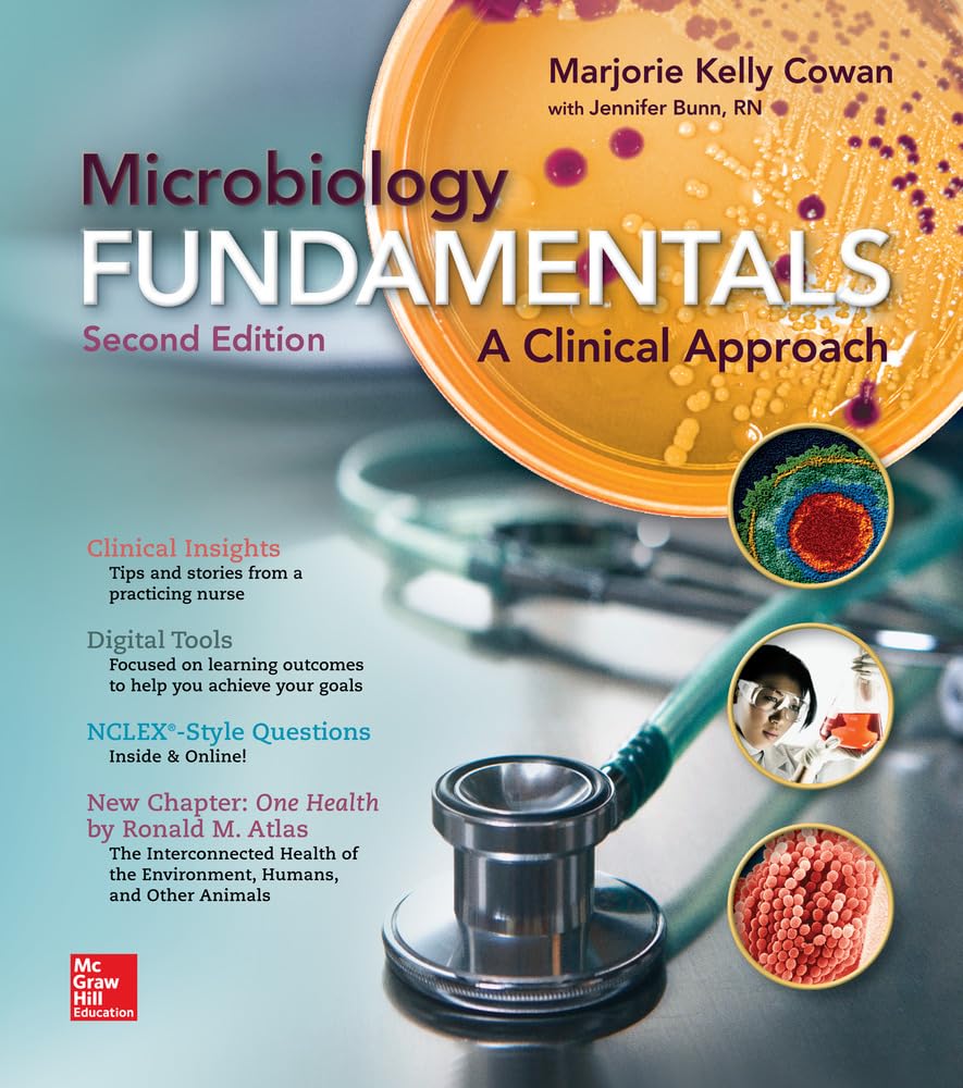 Photo 1 of Microbiology Fundamentals: A Clinical Approach - Standalone book