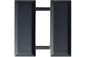 INSIGNIA DEPOT US Army Black Metal Subdued Pin-On Rank