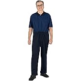 Ovidis Daytime Dementia Clothing - Alzheimers Anti-Strip Jumpsuit - Onesie for Elderly Men - Charly