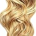 Knockout Hair 20-Inch Fiber Wavy Hair Extensions, 150 Grams, #27HR/86 - Light Strawberry Blonde/Light Blonde Mix