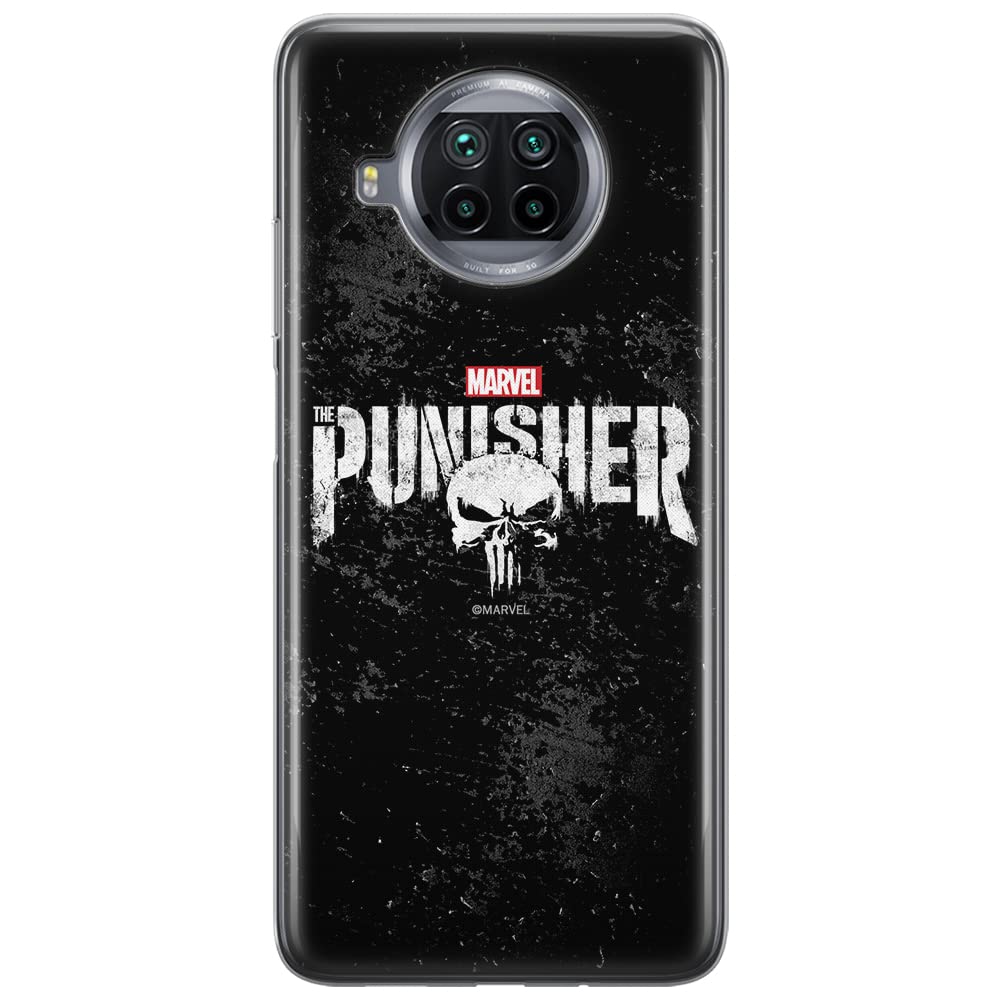 ERT GROUP mobile phone case for Xiaomi MI 10T LITE/REDMI NOTE 9 PRO 5G original and officially Licensed Marvel pattern Punisher 003 adapted to the shape of the mobile phone, case made of TPU — image 1