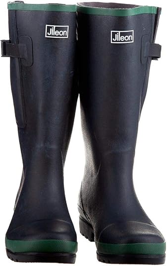 wide width rain boots size 10