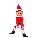 Christmas Elf Behaving Badly Plush Toy | Elfette